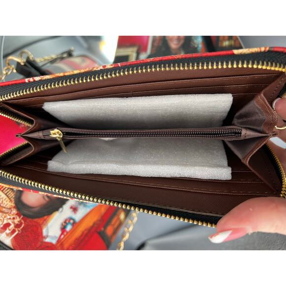 CHRISTMAS Kamala Harris Purse & Wallet Set NWT - Picture 4 of 6